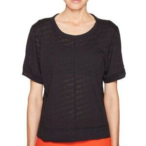 Adidas‎ by Stella McCartney S The Cool Tee Black Short Sleeve top